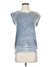 Neiman Marcus Blue Sleeveless T-Shirt Size S - photo 1