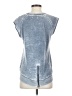 Neiman Marcus Blue Sleeveless T-Shirt Size S - photo 2