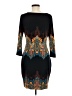 Cache Graphic Black Cocktail Dress Size M - photo 2