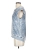 Neiman Marcus Blue Sleeveless T-Shirt Size S - photo 5