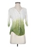 Tiny Green 3/4 Sleeve Blouse Size S - photo 1