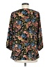 West Kei Black 3/4 Sleeve Blouse Size M (estimated) - photo 2