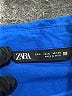 Zara Blue Long Sleeve Blouse Size S - photo 7