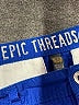 Epic Threads 100% Cotton Blue Cargo Shorts Size 12 - photo 3