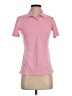 Adidas 100% Polyester Pink Short Sleeve Blouse Size S - photo 1