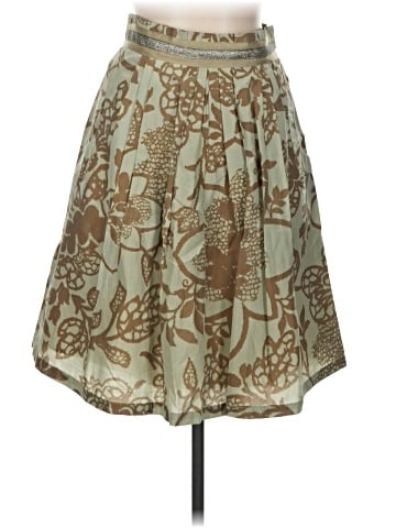 Lela Rose Silk Skirt (view 1)