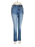 H&M Solid Blue Jeans Size 6 - photo 1
