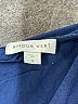 Amour Vert 100% Tencel Blue Long Sleeve Blouse Size S - photo 7