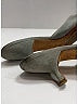 Prada 100% Suede Gray Heels Size EU 37 1/2 - photo 3