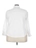 Talbots White 3/4 Sleeve Button-Down Shirt Size 22 Petite - photo 2