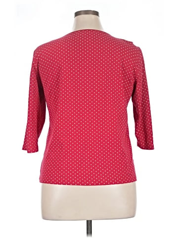 Christopher & Banks 3/4 Sleeve T-Shirt (view 2)