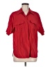 Fred David Red Short Sleeve Blouse Size 8 - photo 1