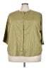 J.Crew Green 3/4 Sleeve Button-Down Shirt Size 3X - photo 1