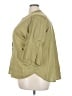J.Crew Green 3/4 Sleeve Button-Down Shirt Size 3X - photo 5