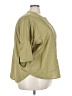 J.Crew Green 3/4 Sleeve Button-Down Shirt Size 3X - photo 4