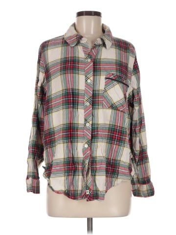Aerie Long Sleeve Button-Down Shirt (view 1)