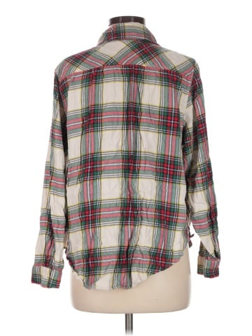 Aerie Long Sleeve Button-Down Shirt (view 2)