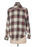 Aerie Plaid Green Long Sleeve Button-Down Shirt Size M - photo 2