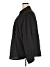 H&M Solid Black Long Sleeve Blouse Size 4X - photo 5