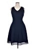 Donna Ricco Blue Cocktail Dress Size 14 - photo 1