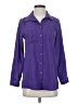 Charming Charlie 100% Polyester Purple 3/4 Sleeve Blouse Size S - photo 1