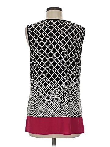 Roz & Ali Sleeveless Blouse (view 2)