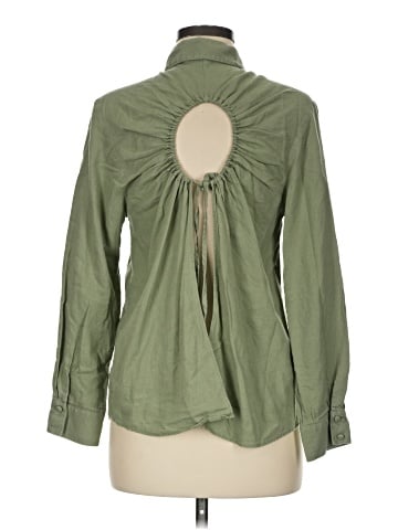 Zara Long Sleeve Button-Down Shirt (view 2)