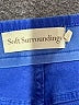 Soft Surroundings Solid Blue Casual Pants Size 1X - photo 4