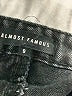 Almost Famous Black Denim Shorts Size 9 - photo 3