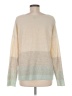 Vince. 100% Cashmere Color Block Ivory Cashmere Pullover Sweater Size M - photo 2