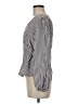 Vila Checkered-gingham Brown Silver Long Sleeve Blouse Size EU 40 / US 10 - photo 5