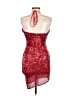 Guess 100% Polyester Red Cocktail Dress Size M - photo 2