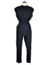 Zara Basic 100% Polyester Solid Blue Jumpsuit Size M - photo 1
