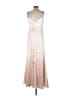 Birdy Grey 100% Polyester Metallic Silver Cocktail Dress Size M - photo 2