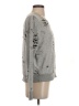 Sweet Romeo Metallic Gray Sweatshirt Size S - photo 4