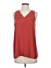 41Hawthorn 100% Polyester Red Sleeveless Top Size S - photo 1