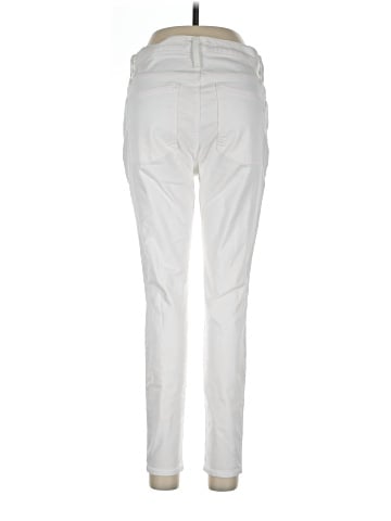 Madewell 9" Mid-Rise Skinny Jeans in Pure White (view 2)