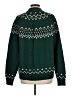 Lands' End Argyle Green Pullover Sweater Size L - photo 2