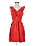 FRNCH Hearts Red Cocktail Dress Size S - photo 1