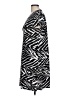 Elementz Graphic Black Casual Dress Size L (petite) - photo 5