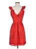 FRNCH Hearts Red Cocktail Dress Size S - photo 2