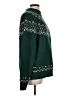 Lands' End Argyle Green Pullover Sweater Size L - photo 4