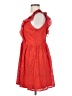 FRNCH Hearts Red Cocktail Dress Size S - photo 5