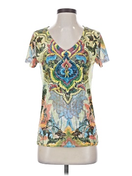 Lisa International Short Sleeve Blouse