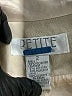 Petite Sophisticate Ivory Trenchcoat Size 2 Petite - photo 6