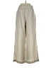 Magaschoni Stripes Tan Silver Linen Pants Size S - photo 2