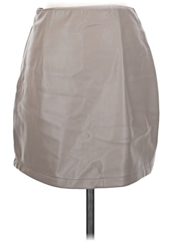 Abercrombie & Fitch Faux Leather Skirt (view 2)