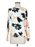 Hang Ten Floral Ivory Long Sleeve T-Shirt Size S - photo 1