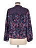 Chufy Floral Purple Long Sleeve Blouse Size M - photo 2