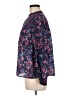Chufy Floral Purple Long Sleeve Blouse Size M - photo 5